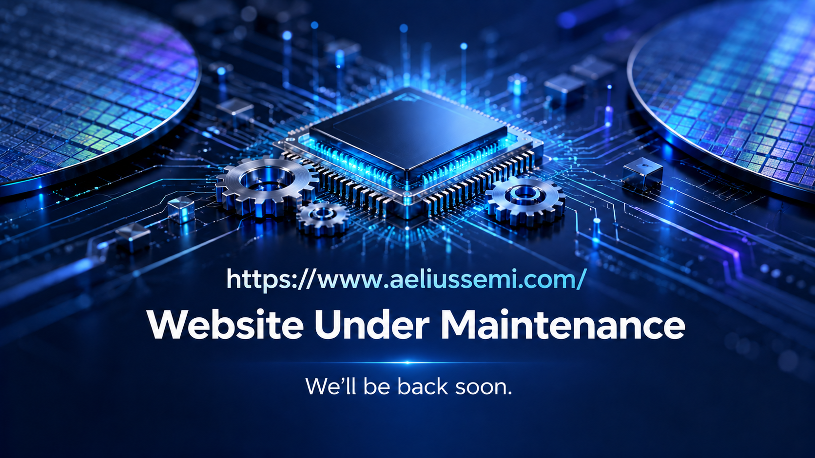 Aelius Semiconductor website under maintenance. We will be back soon.